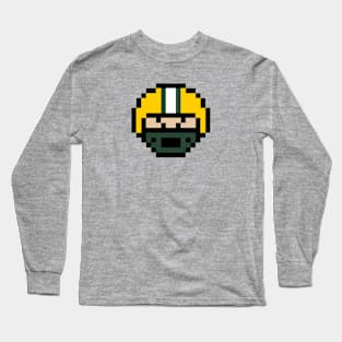 8-Bit Helmet - Green Bay Long Sleeve T-Shirt